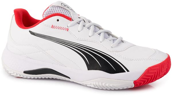 Buty męskie sportowe treningowe non-marking PUMA NOVA SMASH 107600-02. Białe buty fitness męskie Puma, na fitness i siłownię. Za 139.00 zł.