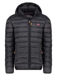 Geographical Norway Kurtka pikowana "Amigolor" w kolorze czarnym rozmiar: 3XL. Czarne kurtki męskie Geographical Norway, xl, bez wzorów, bez kaptura. Za 165.31 zł.