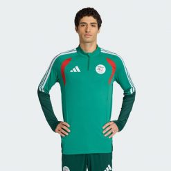 Koszulka treningowa Algieria 26. Zielone t-shirty sportowe męskie Adidas, xl, z dresówki, bez ramiączek, do piłki nożnej. Za 329.00 zł.