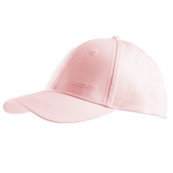 Czapka z daszkiem do golfa Inesis MW500. Brązowe czapki męskie INESIS, bez wzorów, z bawełny, sportowe. Za 29.99 zł.