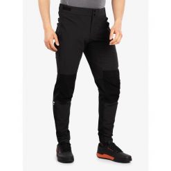 Spodnie rowerowe męskie Mons Royale Momentum Bike Pants. Czarne spodnie materiałowe męskie Mons Royale, bez wzorów, sportowe. Za 576.99 zł.
