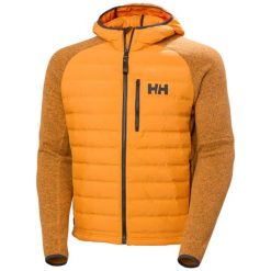 Kurtka z kapturem Helly Hansen Skagen. Brązowe kurtki męskie Helly Hansen, l, bez wzorów, z materiału, klasyczne, z kapturem. Za 836.00 zł.