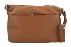 Listonoszka skórzana BARBERINI'S j. brązowa 519-12. Brązowe shopper bag damskie Barberinis, bez wzorów, ze skóry, przez ramię, bez dodatków. Za 219.99 zł.