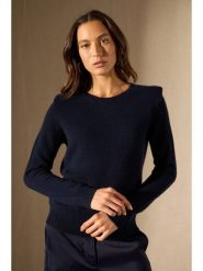 Perfect Cashmere Kaszmirowy sweter "Devezas" w kolorze granatowym rozmiar: S. Niebieskie swetry klasyczne damskie Perfect Cashmere, s, z kaszmiru, bez kołnierzyka. Za 522.14 zł.