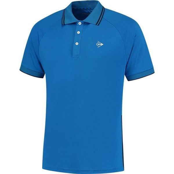 Koszulka sportowa męska Dunlop Club Polo Shirt. Niebieskie koszulki polo męskie Dunlop, m, bez wzorów, bez ramiączek. Za 159.99 zł.