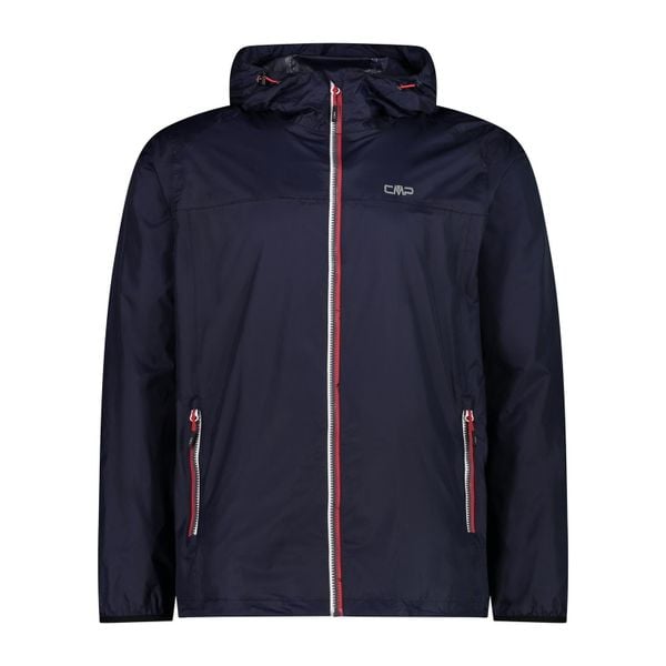 Kurtka męska turystyczna CMP 3X57627. Niebieskie kurtki męskie CMP, m, bez wzorów, sportowe, bez kaptura. W wyprzedaży za 119.99 zł.