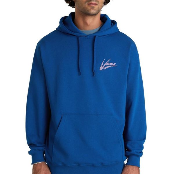 Bluza polarowa VANS DETTORI LOOSE Niebieski. Niebieskie bluzy bez kaptura męskie Vans, m, z polaru. Za 205.99 zł.