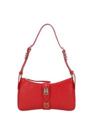 PINKO Torebka Arthemis Shoulder Mini AI 24-25 PLTT 103512 A29V Czerwony. Czerwone torebki klasyczne damskie Pinko, bez wzorów, ze skóry, bez dodatków. Za 679.99 zł.