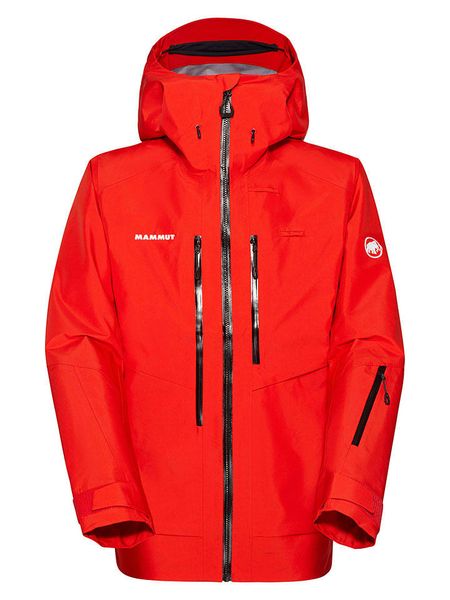 Mammut Kurtka narciarska "Mtn Pro 2.0 3L" w kolorze czerwonym rozmiar: L. Czerwone kurtki narciarskie i snowboardowe damskie Mammut, l, bez wzorów, bez kaptura, narciarskie. Za 2,789.95 zł.