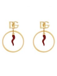 Dolce&Gabbana Kolczyki WEQ6C7 W1111 Złoty. Żółte kolczyki damskie Dolce&Gabbana, metalowe. Za 2,119.00 zł.