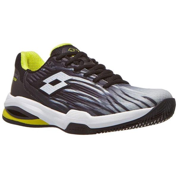 Buty tenisowe męskie Lotto Mirage 200 II prt cly. Czarne obuwie do biegania damskie Lotto. Za 620.00 zł.