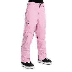 Spodnie snowboardowe damskie P1 Sundance-W. Czerwone spodnie materiałowe damskie SIROKO, bez wzorów, z elastanu, sportowe. Za 757.00 zł.