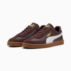 Buty sportowe męskie Puma CLUB II ERA 39744750. Brązowe buty sportowe na co dzień męskie Puma, bez zapięcia, trekkingowe. Za 181.35 zł.
