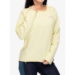 Bluza damska La Sportiva Tufa Sweater. Żółte bluzy bez kaptura damskie La Sportiva, l. Za 265.99 zł.