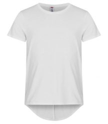 Clique T-shirt męski Brooklyn 100% bawełna, relaxed fit, wydłużony krój – White. Białe t-shirty męskie CLIQUE, l, bez wzorów, z bawełny, bez kołnierzyka. Za 107.89 zł.