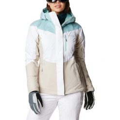 Kurtka narciarska damska Columbia Rosie Run Insulated. Białe kurtki narciarskie i snowboardowe damskie Columbia, uniwersalny, bez wzorów, bez kaptura, narciarskie. Za 1,005.15 zł.