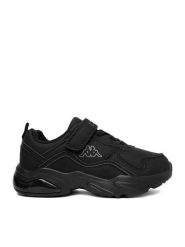 Kappa Sneakersy CEO-8X1297-2 Czarny. Czarne buty sportowe dziewczęce Kappa, bez wzorów, ze skóry, bez zapięcia. Za 139.99 zł.