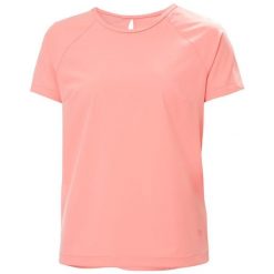 Koszulka damska Helly Hansen Thalia. Czerwone t-shirty damskie Helly Hansen, bez wzorów, bez kołnierzyka. Za 286.50 zł.