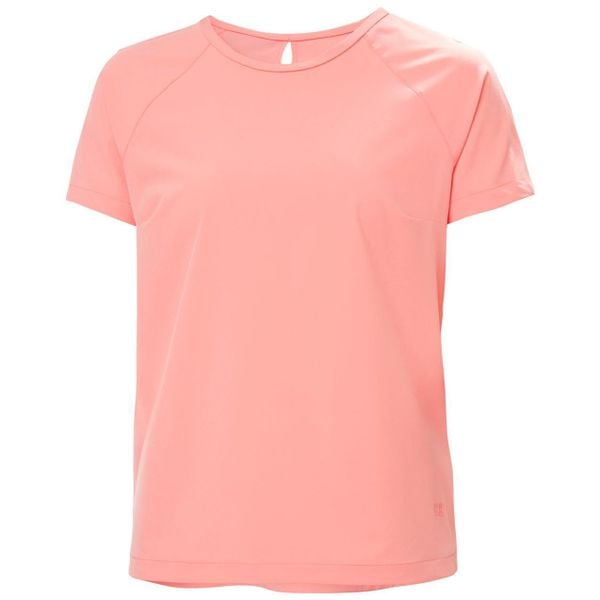 Koszulka damska Helly Hansen Thalia. Czerwone t-shirty damskie Helly Hansen, bez wzorów, bez kołnierzyka. Za 286.50 zł.