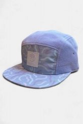 Zimowa czapka z polaru Unisex dla dorosłych z 5 panelami - liliowa. Niebieskie czapki z daszkiem damskie AFTER ESSENTIALS, bez wzorów, z materiału. Za 66.00 zł.