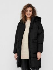 ONLY Płaszcz zimowy 15160167 Czarny Relaxed Fit. Czarne płaszcze damskie Only, na zimę, m, bez wzorów, z syntetyku. Za 399.99 zł.