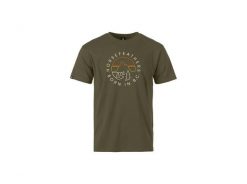 Horsefeathers Line Circle Tshirt (burnt Olive). Zielone t-shirty damskie Erima, m, bez wzorów, bez kołnierzyka. Za 238.99 zł.
