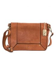 Anna Morellini Skórzana torebka "Leandra" w kolorze jasnobrązowym - 25 x 17 x 8 cm rozmiar: onesize. Brązowe torebki klasyczne damskie Anna Morellini, bez wzorów, z materiału, bez dodatków. Za 369.99 zł.