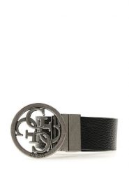 Guess Pasek 181330 Czarny. Czarne paski męskie Guess, z aplikacjami. Za 284.99 zł.