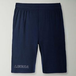 Mężczyzna Bieganie Bermuda Kluczowe Cechy Elastyczny Pas Model. Niebieskie szorty męskie Legea, bez wzorów, z bawełny, sportowe. Za 48.00 zł.