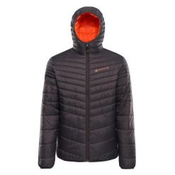 Kurtka męska ocieplana dwustronna Alpine Pro Erom. Brązowe kurtki męskie Alpine Pro, na jesień, m, bez wzorów, z materiału, klasyczne, bez kaptura. Za 319.00 zł.