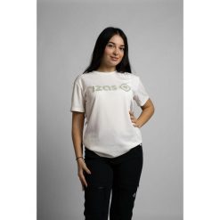 Koszulka sportowa unisex CREUS Izas basic. Brązowe bluzki sportowe damskie IZAS, xs, z materiału, bez ramiączek, do biegania. Za 121.70 zł.