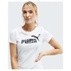 Puma Koszulka Ss Amplified , biały, rozmiar M. Białe t-shirty damskie Puma, m, z aplikacjami, z bawełny, bez kołnierzyka. Za 99.99 zł.