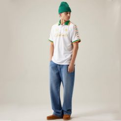 Koszulka Kappa 222 Banda Notilox. Białe t-shirty sportowe męskie Kappa, na lato, m, z jersey, bez ramiączek, na fitness i siłownię. Za 264.15 zł.