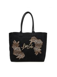 Liu Jo Torebka VA6191 D5062 Czarny. Czarne torebki klasyczne damskie Liu Jo, bez wzorów, z materiału, bez dodatków. Za 469.99 zł.