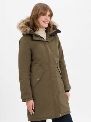Didriksons Parka - Erna Kobiety zielony, 40. Zielone parki damskie Didriksons, bez wzorów. Za 1,599.95 zł.