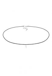Elli Damski Choker zawieszka błyskawica Basic Nylon ze srebra próby 925 Sterling Silver Naszyjniki 1 ct. Szare naszyjniki damskie Elli, srebrne. Za 188.99 zł.