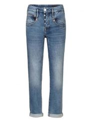 Herrlicher Dżinsy - Regular fit - w kolorze niebieskim rozmiar: W28. Niebieskie jeansy damskie Herrlicher, z podwyższonym stanem. Za 122.09 zł.