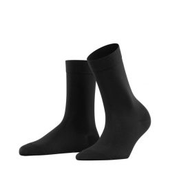 Skarpetki bawełniane damskie Falke Touch. Brązowe skarpetki damskie Falke, bez wzorów, z bawełny. Za 119.50 zł.