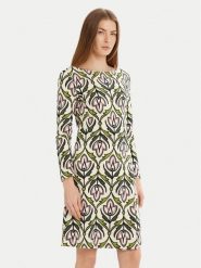 Weekend Max Mara Sukienka codzienna Rampur 2515621031 Zielony Regular Fit. Zielone sukienki damskie Weekend Max Mara, na co dzień, m, bez wzorów, z bawełny, bez kołnierzyka, bez ramiączek, proste. Za 769.99 zł.