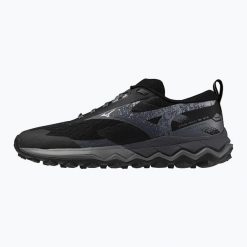 Buty do biegania damskie Mizuno Wave Ibuki 5 GTX. Czarne obuwie do biegania damskie Mizuno, mizuno wave. Za 449.99 zł.