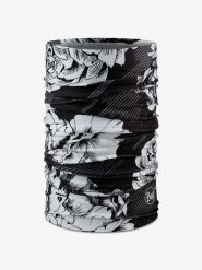 Buff Szal-koło "Thermonet" w kolorze czarno-białym rozmiar: onesize. Białe szaliki i kominy damskie Buff, bez wzorów, z materiału. Za 79.59 zł.