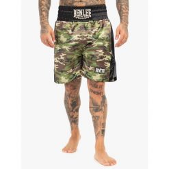 Szorty bokserskie Benlee Amboy. Brązowe szorty męskie Benlee, bez wzorów, sportowe. Za 248.00 zł.