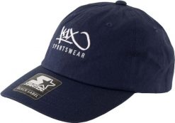 Czapka K1x Starter z bawełnianego twillu, 100% bawełna. Niebieskie czapki męskie K1X, bez wzorów, z bawełny, sportowe. Za 177.99 zł.