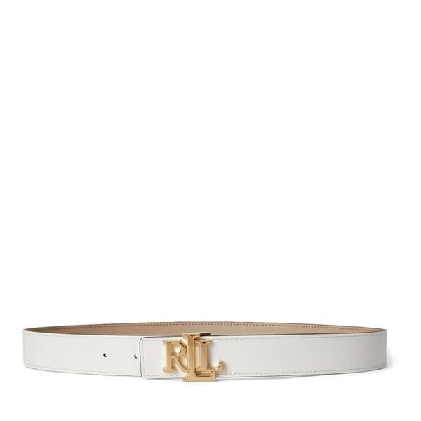 Pasek Damski LAUREN RALPH LAUREN. Brązowe paski damskie Lauren Ralph Lauren, bez wzorów. Za 439.99 zł.