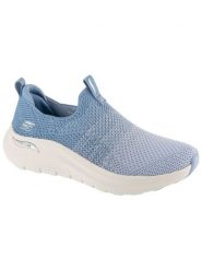 Damskie buty sportowe Skechers Arch Fit 2.0 - niebieski. Niebieskie buty sportowe na co dzień damskie Sinsay, bez wzorów. Za 299.99 zł.