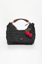 Torebka pleciona z rafii TWINSET. Torebki klasyczne damskie Twinset Milano, bez wzorów, bez dodatków. Za 1,079.00 zł.