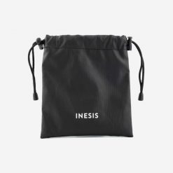 Torba na tee Inesis. Czarne torebki klasyczne damskie INESIS, bez wzorów, z materiału, bez dodatków. Za 29.99 zł.