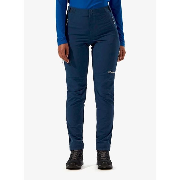 Spodnie softshell damskie Berghaus Trail-Explorer Pant. Niebieskie spodnie dresowe damskie Berghaus, na lato, bez wzorów, z softshellu. Za 390.49 zł.
