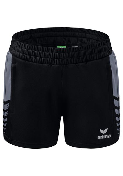 Szorty damskie Erima Worker Six Wings. Czarne szorty damskie Erima, bez wzorów, z materiału. Za 142.50 zł.
