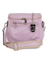 Lucca Baldi Skórzana torebka "Favara" w kolorze fioletowym - 24 x 19 x 7 cm rozmiar: onesize. Różowe torebki klasyczne damskie Lucca Baldi, bez wzorów, z materiału, bez dodatków. Za 252.99 zł.